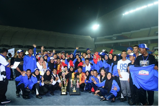 CANDRA ALFIAN KEJUARAAN GRAND  PRIX MARCHING BAND (GPMB) SE INDONESIA DI STADION WIBAWA MUKTI BEKASI