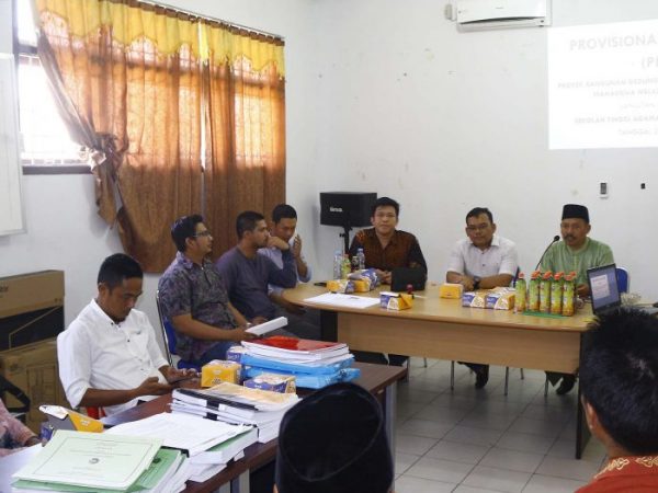 Provosional Hand Over (PHO) Proyek Bangunan Gedung Pembelajaran dan Layanan Mahasiswa STAIN Bengkalis