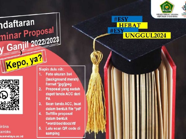 Pendaftaran Seminar Proposal TA 2022/2023 Ekonomi Syariah